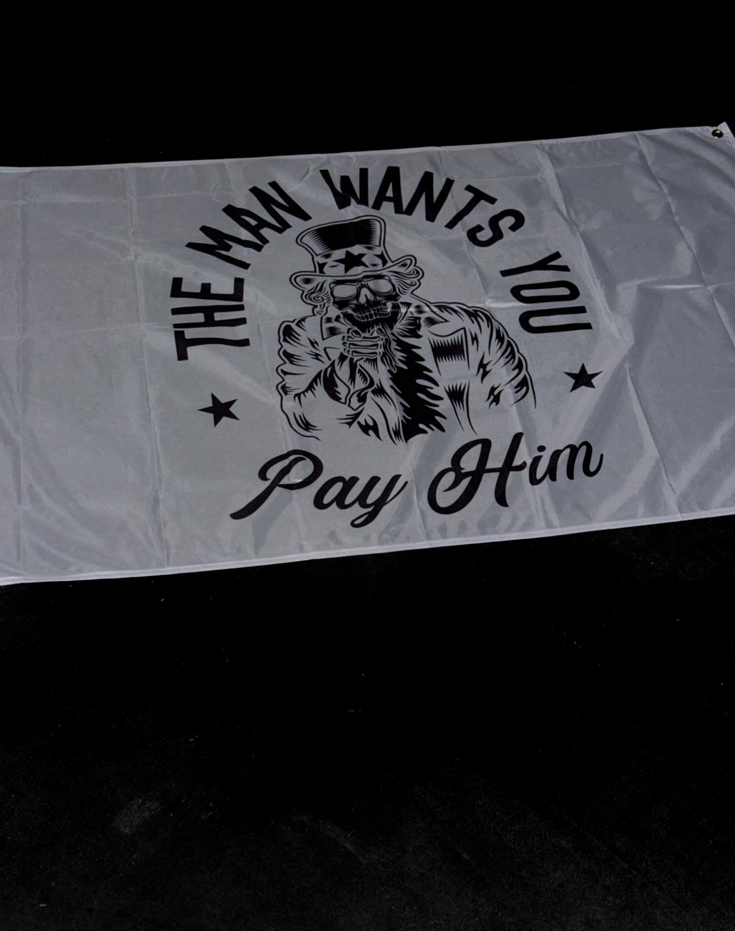 Uncle Sam Pay Him Flag
