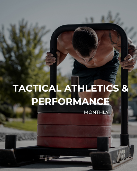 Tactical Athletic Performance Program Monthly