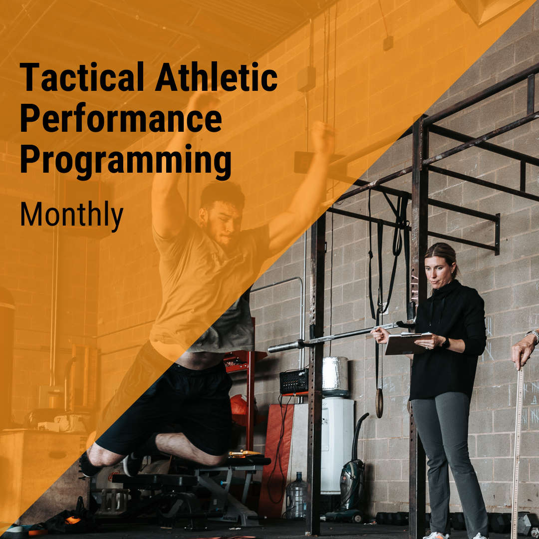 Tactical Athletic Performance Program Monthly